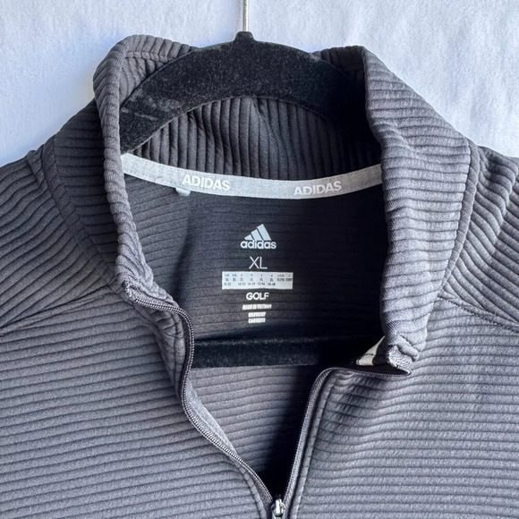 Adidas Black Full-Zip Women's Golf Jacket - Lightweight & Stylish, Size XL - Picture 5 of 8